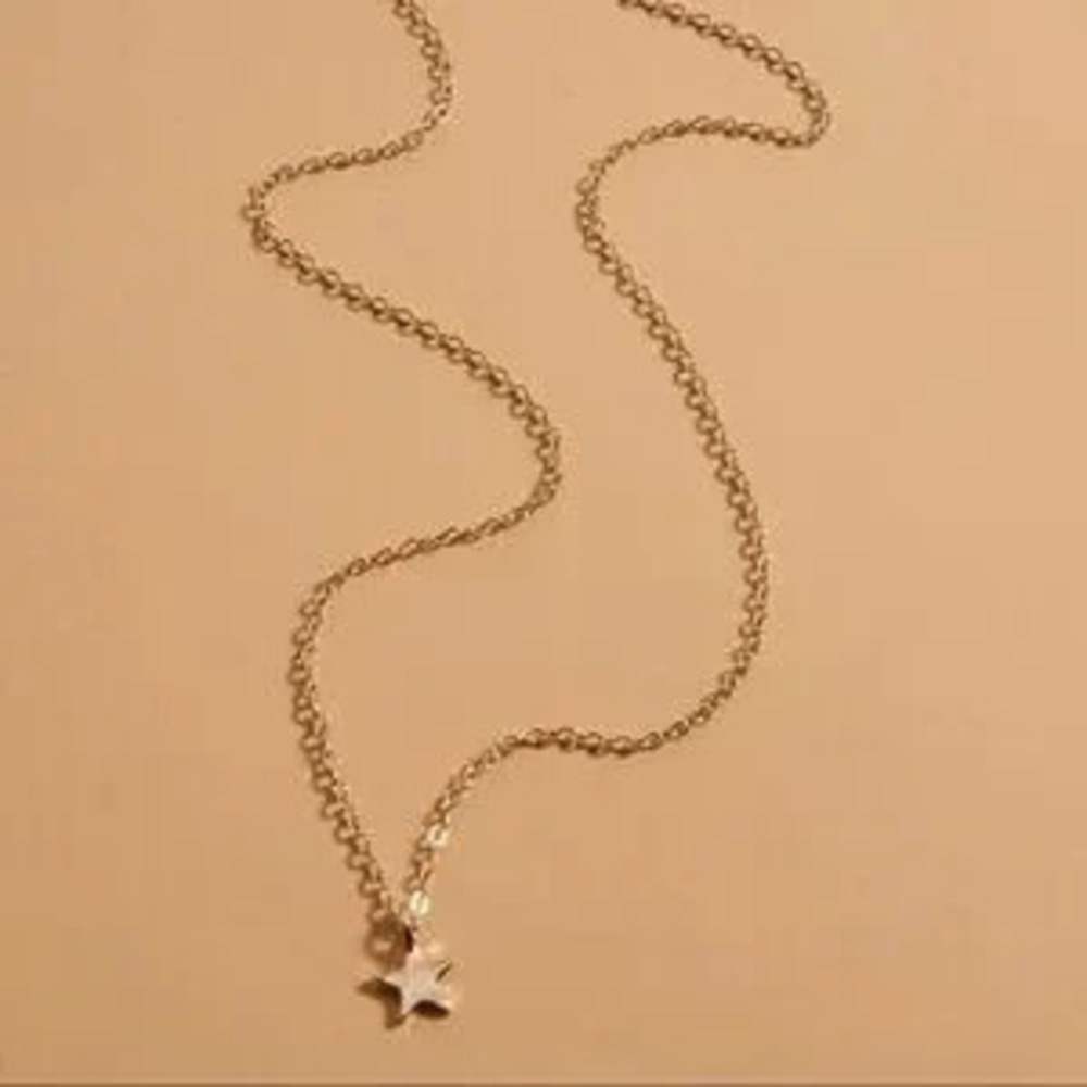 Gold Star Necklace